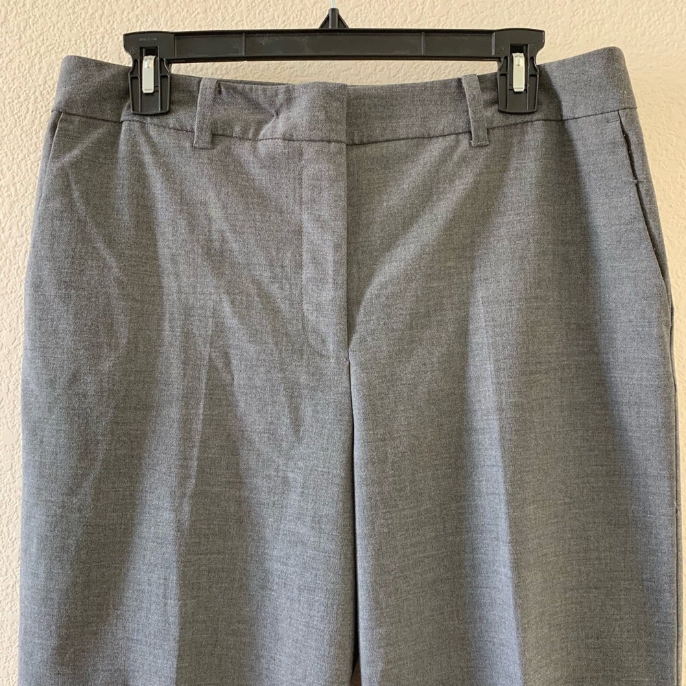 Ann Taylor Factory Dark Gray Dress Ankle Pant